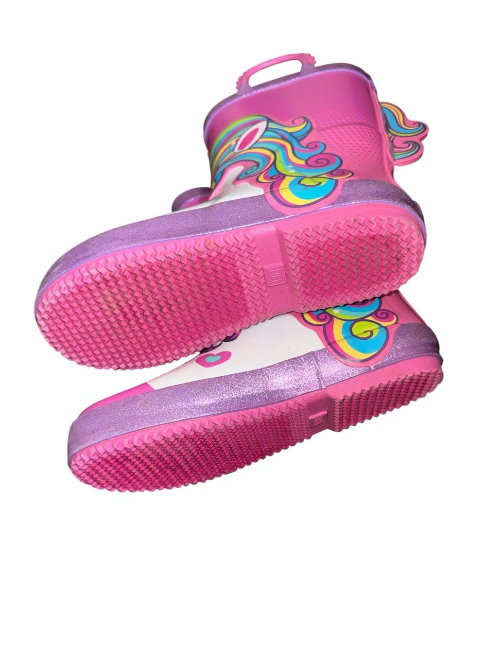 Member’s Mark girl unicorn rain boots size 13/1